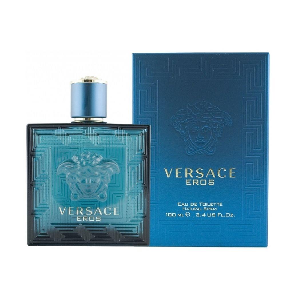 Bonherre mağazasından Versace Eros Eau de Toilette 100 ml, nane ve tonka fasulyesi notalı ikonik erkek parfümü.