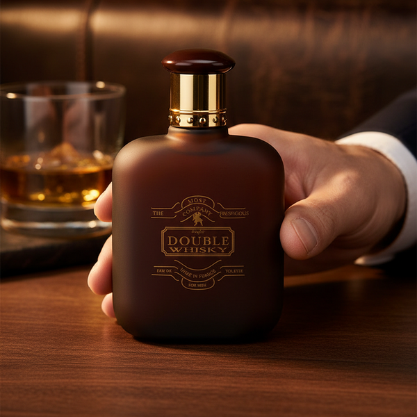 Bonherre mağazasından Double Whisky For Men, elma, sedir ağacı ve karanfil notalı klasik ve karizmatik erkek parfümü.
