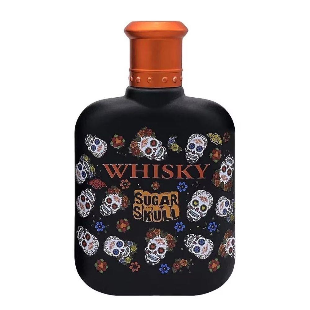 Bonherre mağazasından Whisky Sugar Skull EDT, Meksika karnavalı temalı, Türk gülü ve paçuli notalı renkli tasarımlı erkek parfümü.