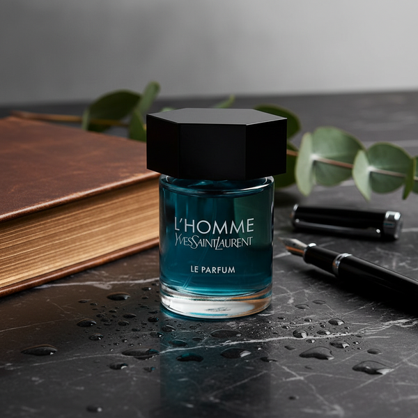 Bonherre mağazasından Yves Saint Laurent L'Homme Le Parfum, yoğun odunsu ve kehribar notalı lüks erkek parfümü.