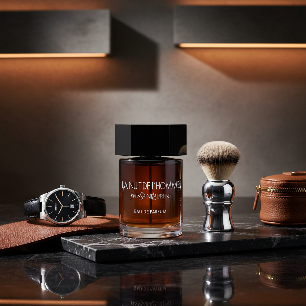 Bonherre mağazasından Yves Saint Laurent La Nuit De L'Homme EDP, gizemli ve lüks erkek parfümü.