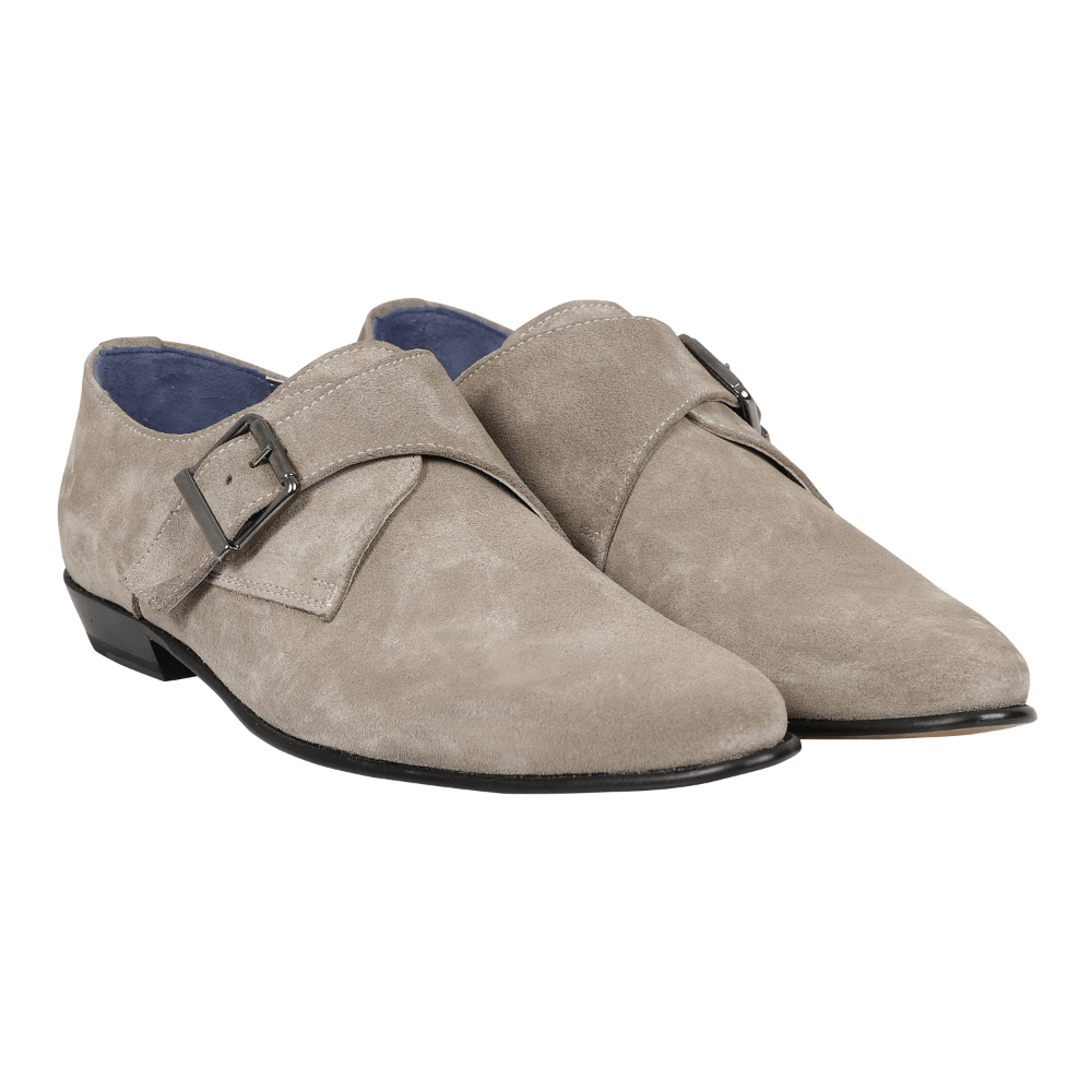 Morten One Strap Monk - Taş Rengi - Bonherre