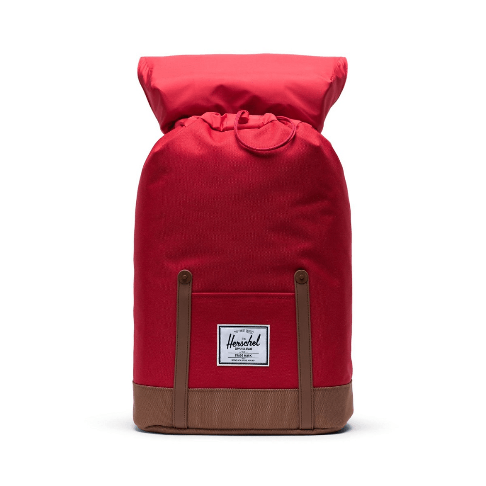 Sırt Çantası - Red/Saddle Brown - Bonherre