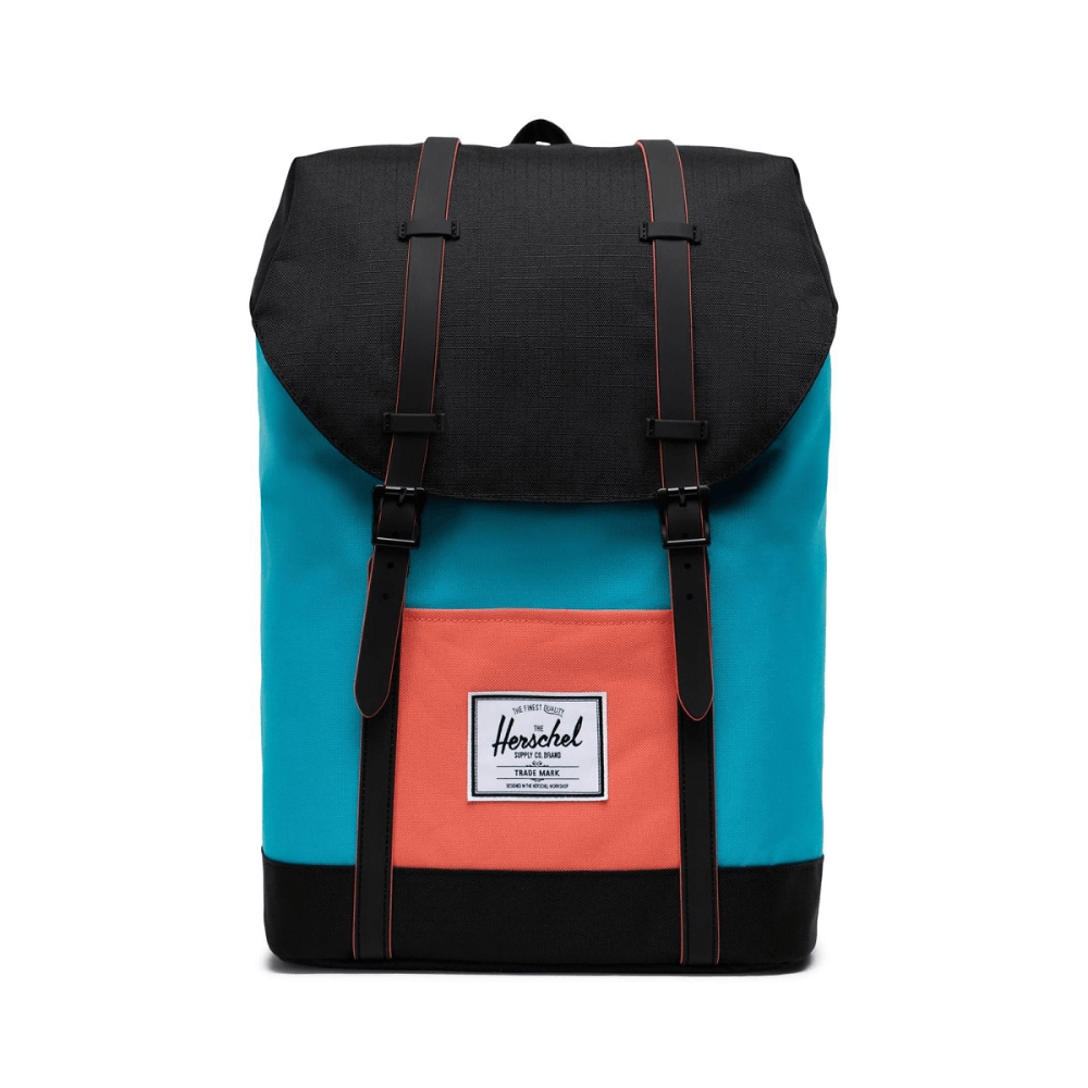 Sırt Çantası - Retreat Blue Bird/Black/Emberglow - Bonherre