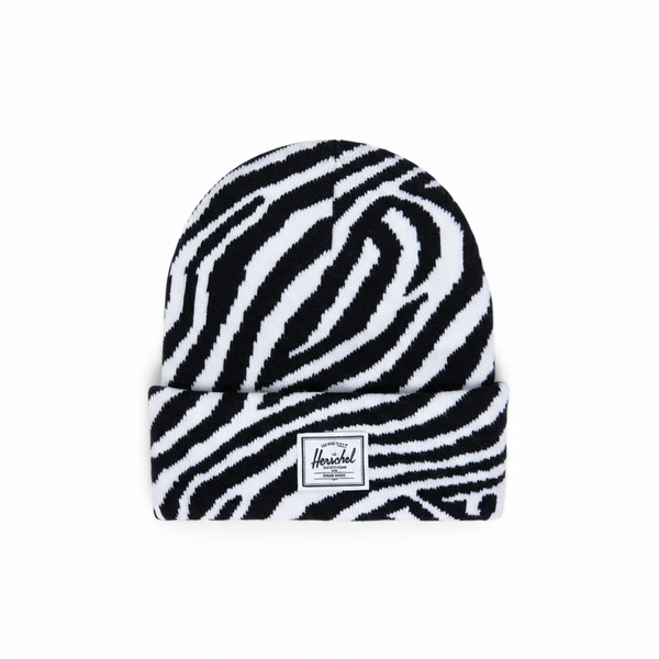 Bonherre mağazasından Herschel Zebra Bere, eşsiz desenli lüks erkek bere.