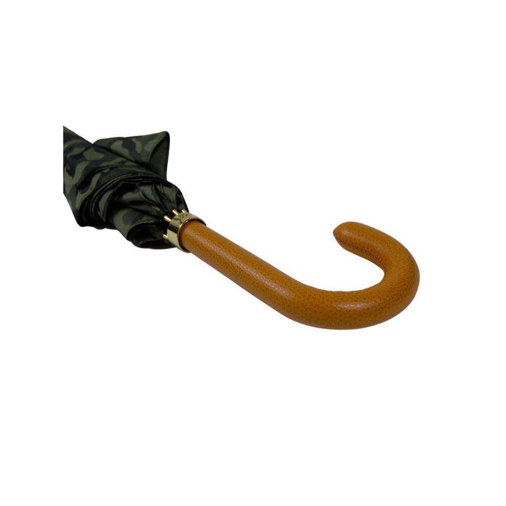 Pasotti Umbrella - Pelle Dol Arancio Militare Şemsiye - Bonherre