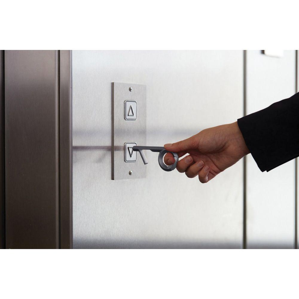 Horizon Safetouch Temassız Dokunma Aparatı - Metalik Gri - Bonherre