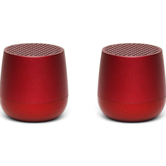 Twin Mino Bluetooth Hoparlör - Kırmızı - Bonherre
