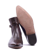 Bela Stacked Heel Bot - Acı Kahve - Bonherre