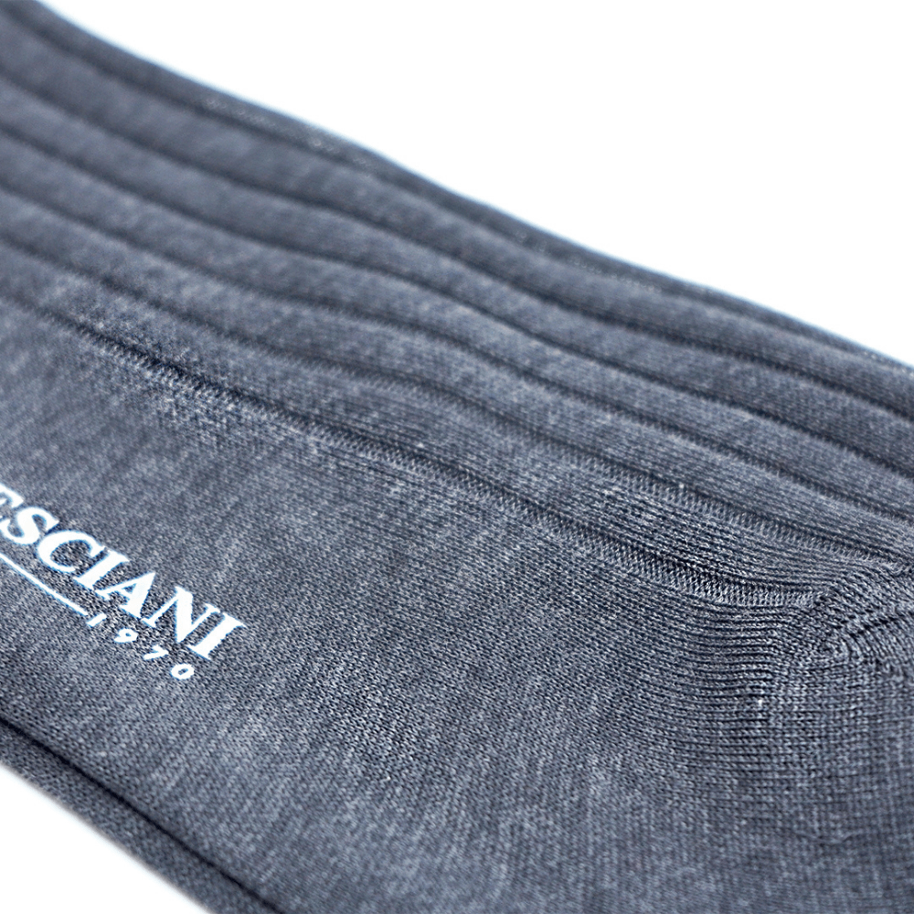 Diz Altı Çorap - Organik Mısır Pamuğu - Antrasit - Bonherre