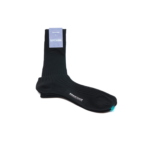 Diz Altı Çorap - Organik Mısır Pamuğu - Siyah - Bonherre