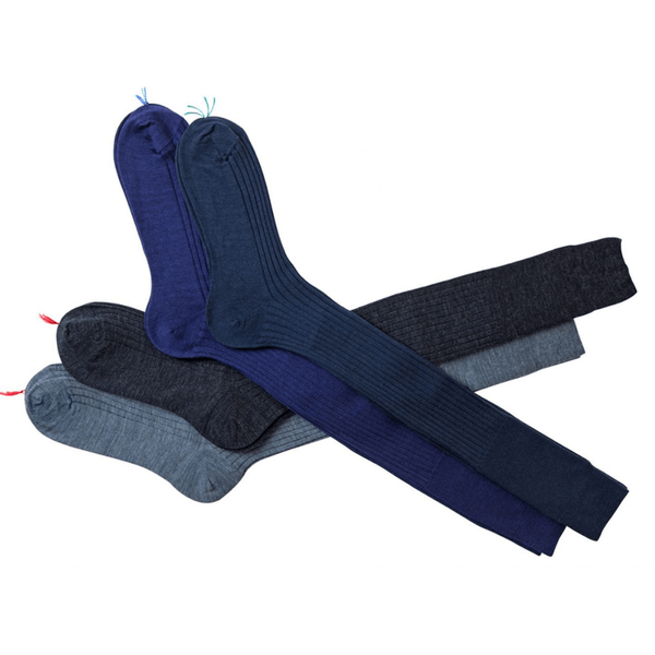 Diz Altı Çorap - Organik Mısır Pamuğu - Antrasit