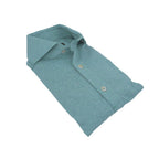 Cenova Pike Pamuk Polo Kesim Yeşil Gömlek - Bonherre