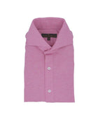 Cenova Pike Pamuk Polo Kesim Pembe Gömlek - Bonherre