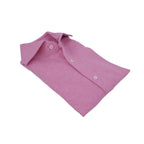Cenova Pike Pamuk Polo Kesim Pembe Gömlek - Bonherre