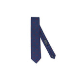 Holliday & Brown Kraliyet Atlarına Özel İpek Kravat - Mavi - Bonherre