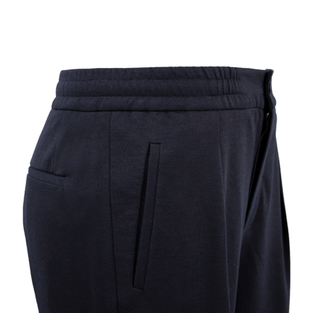 Jogging In Sardinia Lacivert Beli Lastikli Pantolon - Bonherre