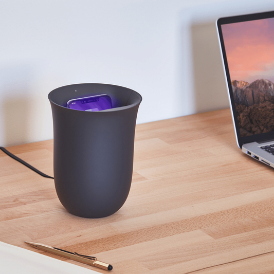 Oblio UV Dezenfektanlı Kablosuz Şarj Cihazı - Bonherre