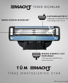 Gillette Mach3 4'lü Tıraş Bıçağı - Bonherre