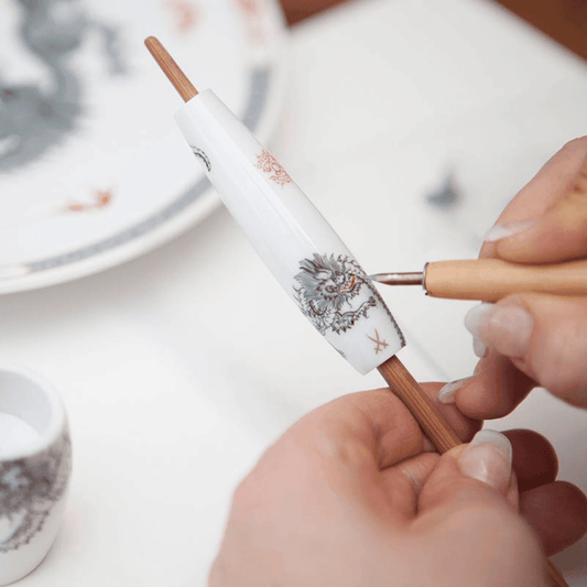 Klasik Tıraş Makinesi - Meissen Porseleni - Bonherre