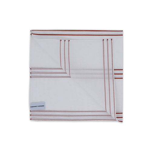 Siriusmini Blanc Brun Cep Mendili
