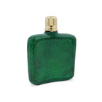 Yeşil Deri Cep Şişesi - Bonherre