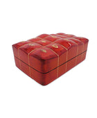 Deri Aksesuar Kutusu - Turuncu - Bonherre