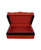 Deri Aksesuar Kutusu - Turuncu - Bonherre