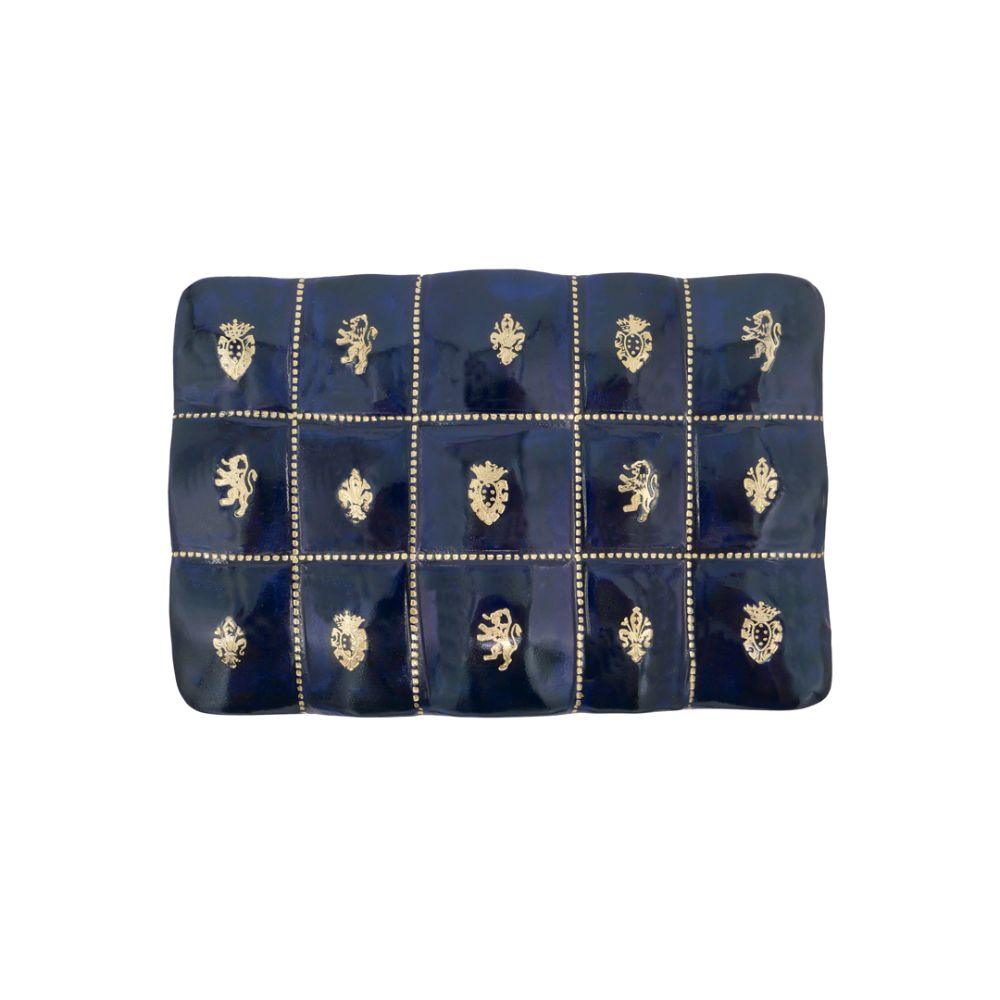 Deri Aksesuar Kutusu - Lacivert - Bonherre