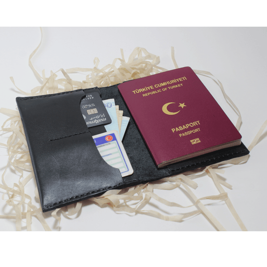 Deri Pasaportluk Cüzdan - Bonherre