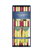 Pantolon Askısı - Bordo Sarı ve Yeşil - Bonherre