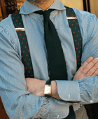 Pantolon Askısı - Koyu Yeşil Kırmızı - Bonherre