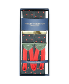 Pantolon Askısı - Koyu Yeşil Kırmızı - Bonherre