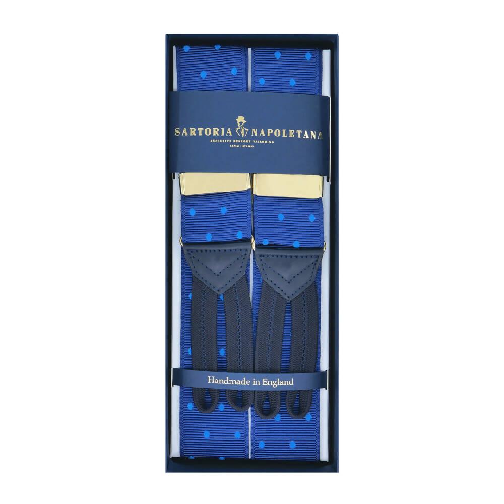 Pantolon Askısı - Lacivert Açık Mavi - Bonherre