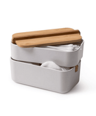 Zen Pamuk Kutusu - Beyaz - Bonherre