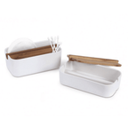 Zen Pamuk Kutusu - Beyaz - Bonherre