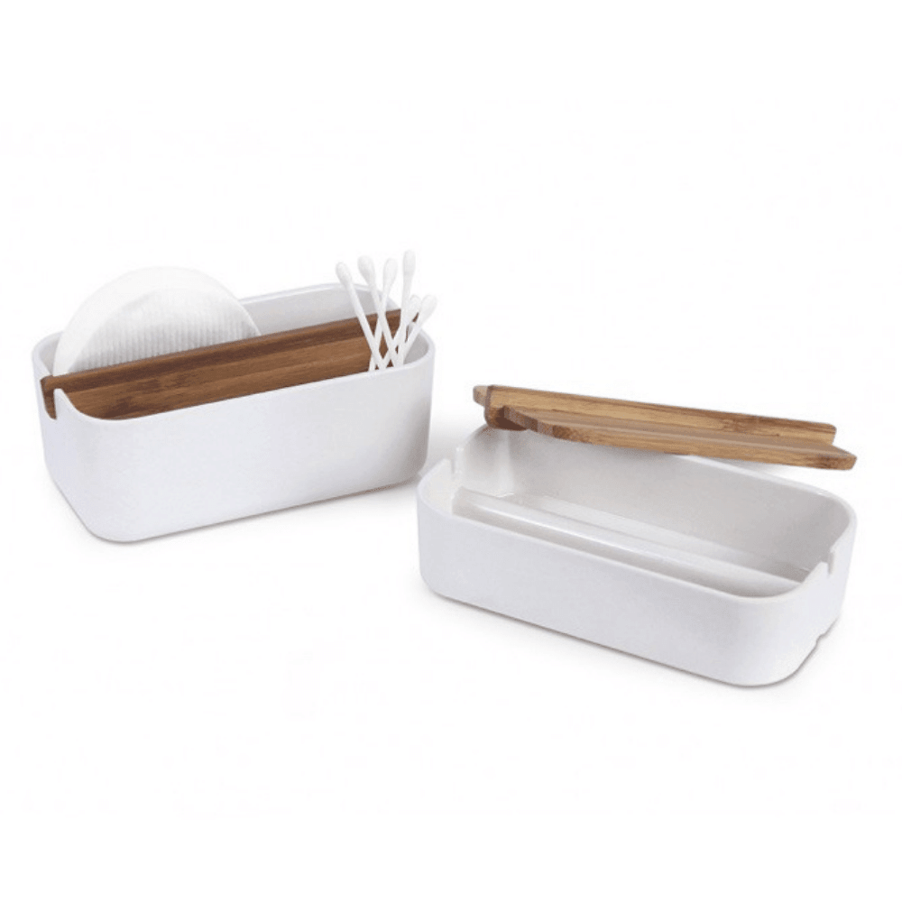 Zen Pamuk Kutusu - Beyaz - Bonherre