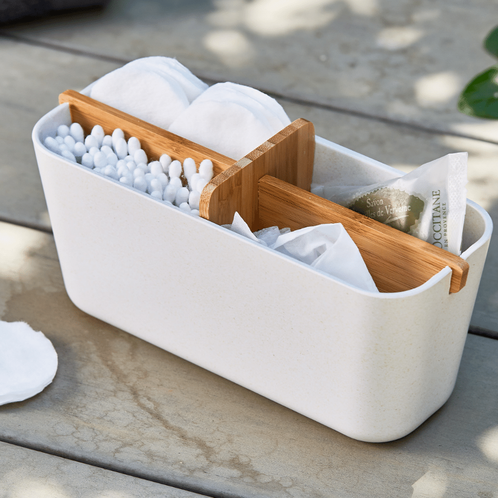 Zen Banyo Organizer - Beyaz - Bonherre
