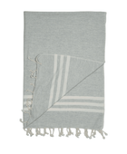 Bal Koltuk Şalı - Açık Gri - Bonherre