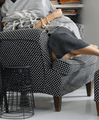 Bal Koltuk Şalı - Açık Gri - Bonherre