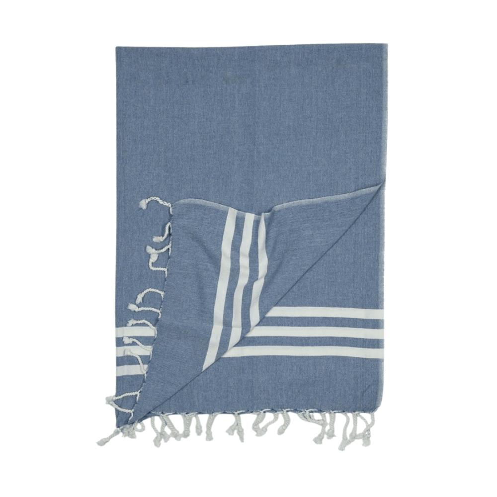 Bal Koltuk Şalı - Denim - Bonherre