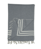 Bal Koltuk Şalı - Gri - Bonherre