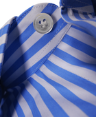 Riviera Di Perla Açık Mavi Çizgili Beyaz Gömlek - Bonherre