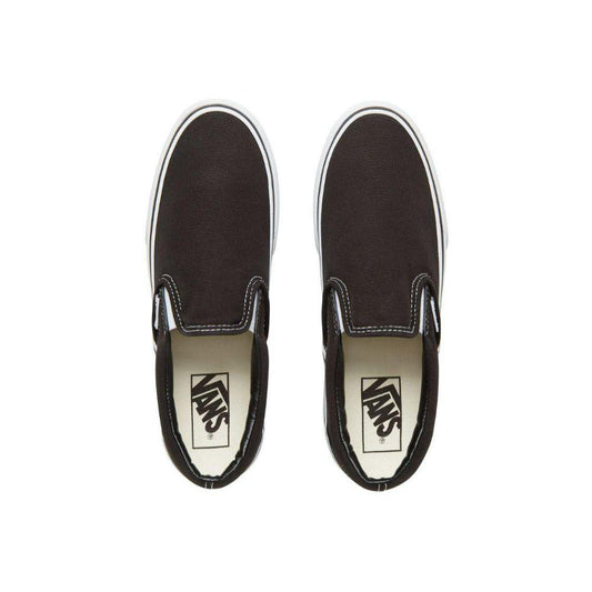 Vans Classic Slip-On Platform Erkek Siyah Sneaker - Bonherre