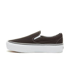Classic Slip-On Platform Kadın Siyah Sneaker - Bonherre