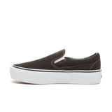 Classic Slip-On Platform Kadın Siyah Sneaker - Bonherre