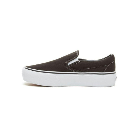Vans Classic Slip-On Platform Erkek Siyah Sneaker - Bonherre