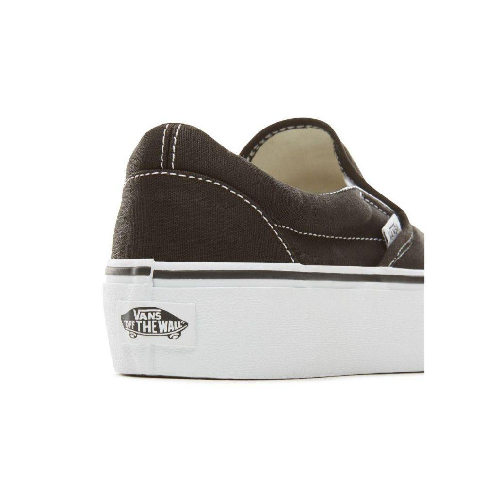 Vans Classic Slip-On Platform Erkek Siyah Sneaker - Bonherre