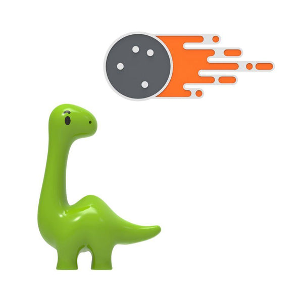 Dino & Meteor Broş Seti - Bonherre