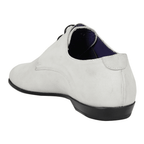 Beyaz deri Henri Derby Shoes klasik derby ayakkabı modeli